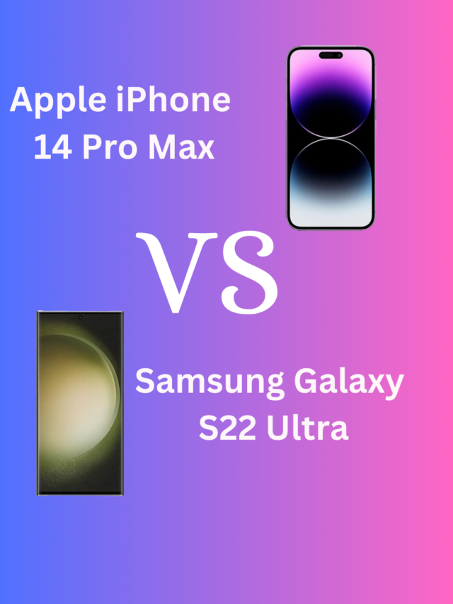 Apple iPhone 14 Pro Max vs Samsung Galaxy S22 Ultra