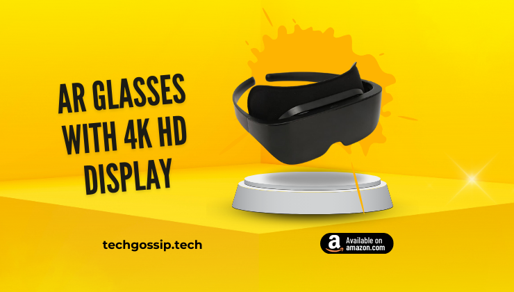 AR Glasses with 4K HD Display