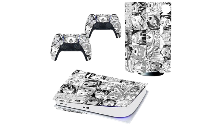 Anime Girls Ps5 Disk Version Vinyl Stickers Ps5