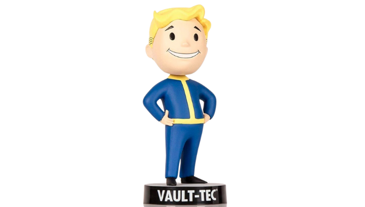 Loot Crate Exclusive Vault Boy Bobble Head Fallout 4
