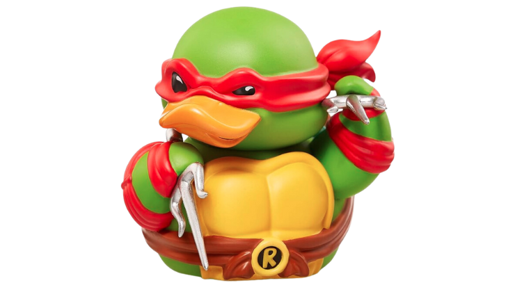 TUBBZ First Edition Raphael Collectible Vinyl Rubber Duck Figure