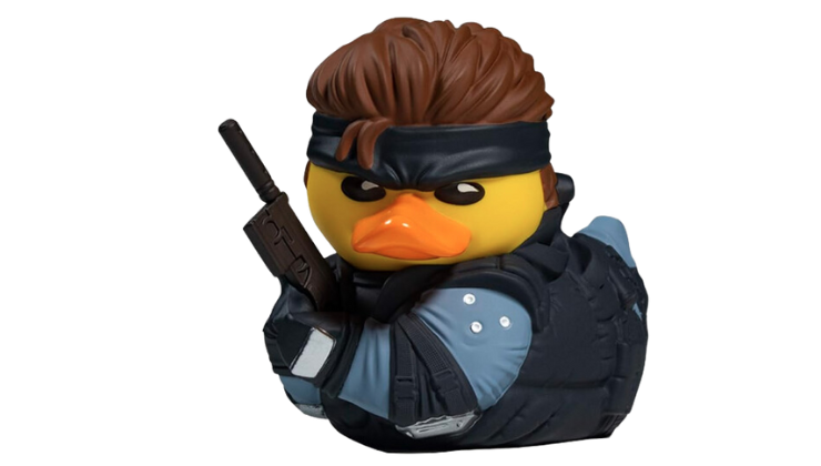 TUBBZ Solid Snake Collectible Rubber Duck Vinyl Figure