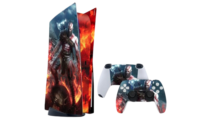 Vinyl Skins God of War Compatible with PS5