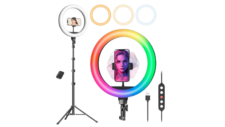 Weilisi 10 Selfie Ring Light